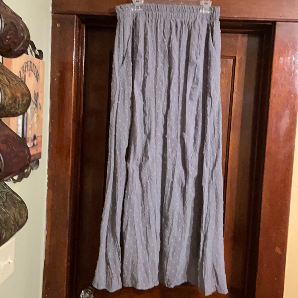 Brand new Swiss dot maxi skirt